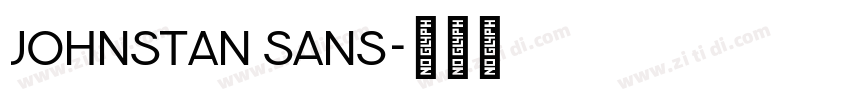 johnstan sans字体转换 johnstan sans字体转换